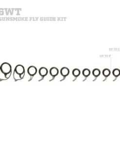 CRB LZR Single Foot Fly Rod Guide Set Kits Components