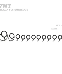 CRB LZR Single Foot Fly Rod Guide Set Kits Components