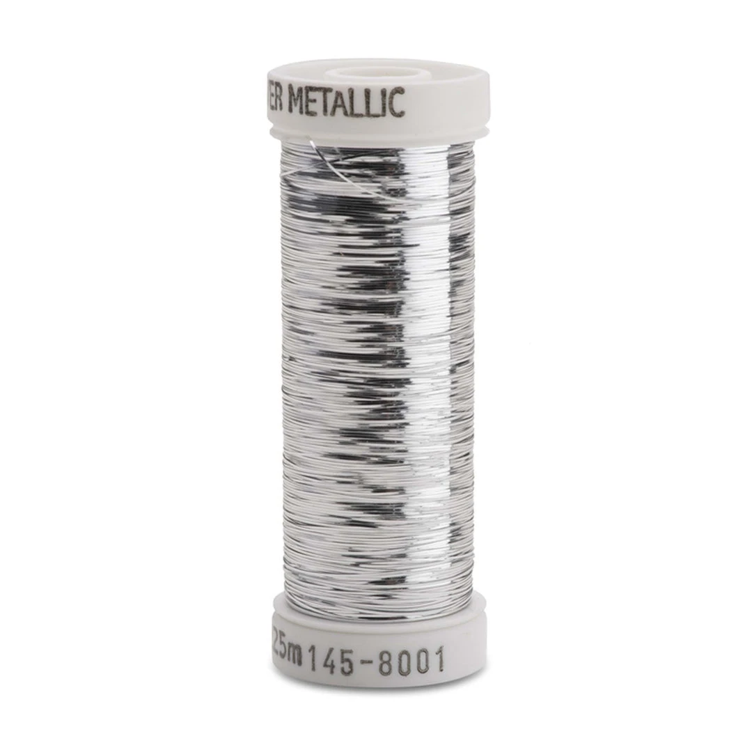 Sulky Sliver Metallic Thread (250 Yds.) 5 Sulky Sliver Metallic Thread (250 Yds.)