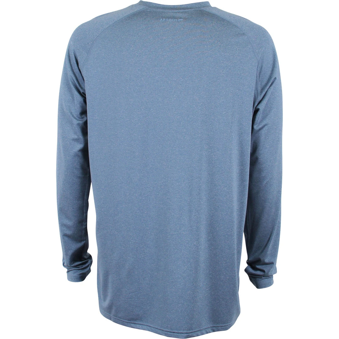 Gear AFTCO Men's Samurai 2 Heathered LS T-Shirt 5 Gear AFTCO Men's Samurai 2 Heathered LS T-Shirt