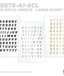 CRB All-in-One Number & Alphabet Rod Decal Kit - Peel & Stick Letters Supplies 28 CRB All-in-One Number & Alphabet Rod Decal Kit - Peel & Stick Letters Supplies