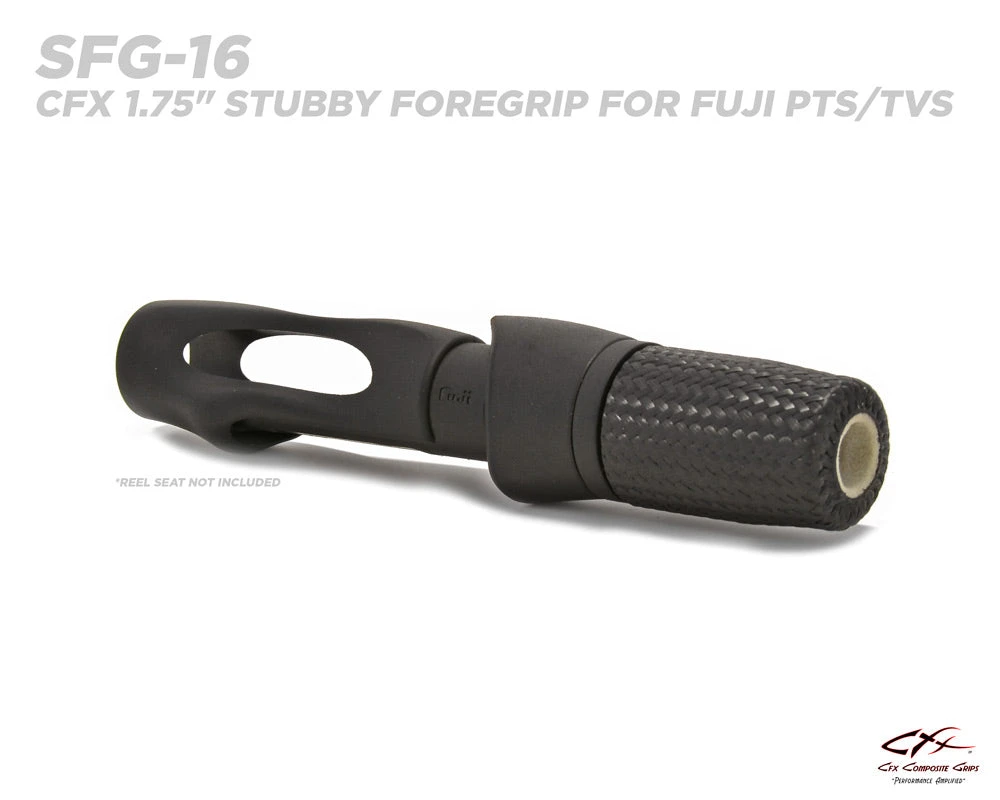 CFX Composite Carbon Fiber Grips - 1.75" Stubby Foregrip For Fuji PTS/TVS 5 CFX Composite Carbon Fiber Grips - 1.75" Stubby Foregrip For Fuji PTS/TVS