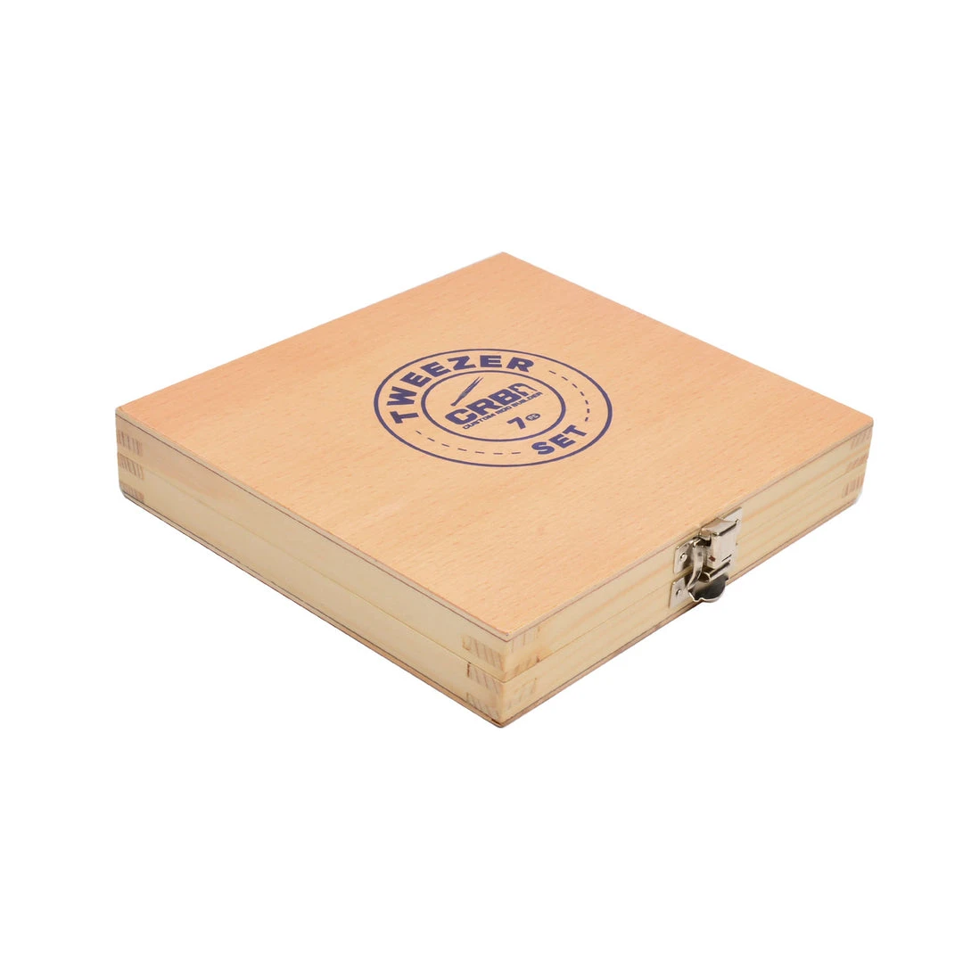 CRB 7-Piece Tweezer Set Finishing Tools 5 CRB 7-Piece Tweezer Set Finishing Tools