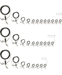 Components CRB Heavy Duty Spinning Rod Guide Kits