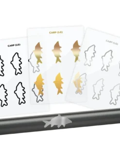 CRB Carp Silhouette Rod Decals - Peel & Stick