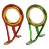 CRB Colored Double Foot Guides For Freshwater Spinning & Casting Rods Components 1 CRB Colored Double Foot Guides For Freshwater Spinning & Casting Rods Components