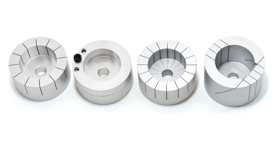 CRB Cork Ring Slicing Jigs - Individual Grip Making 3 CRB Cork Ring Slicing Jigs - Individual Grip Making