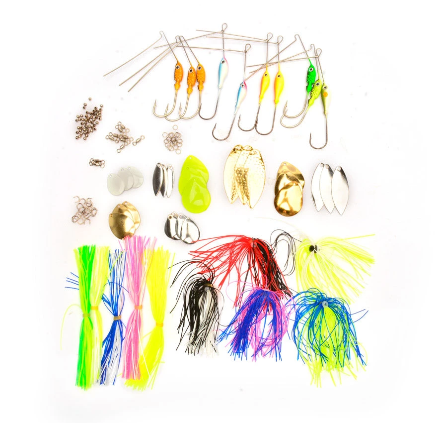 CRB Custom Spinner Bait Kit - Makes 10 Baits! 3 CRB Custom Spinner Bait Kit - Makes 10 Baits!