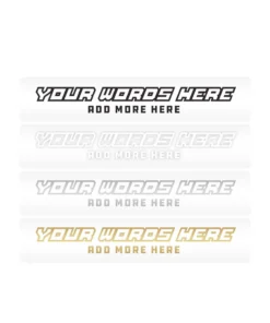 Mud Hole Customizable Designer Rod Decals - Futuristic Supplies