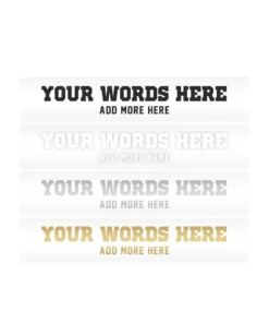 Mud Hole Supplies Customizable Designer Rod Decals - Old School