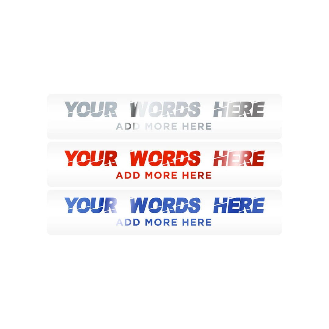 Mud Hole Supplies Customizable Designer Rod Decals - Samurai 5 Mud Hole Supplies Customizable Designer Rod Decals - Samurai