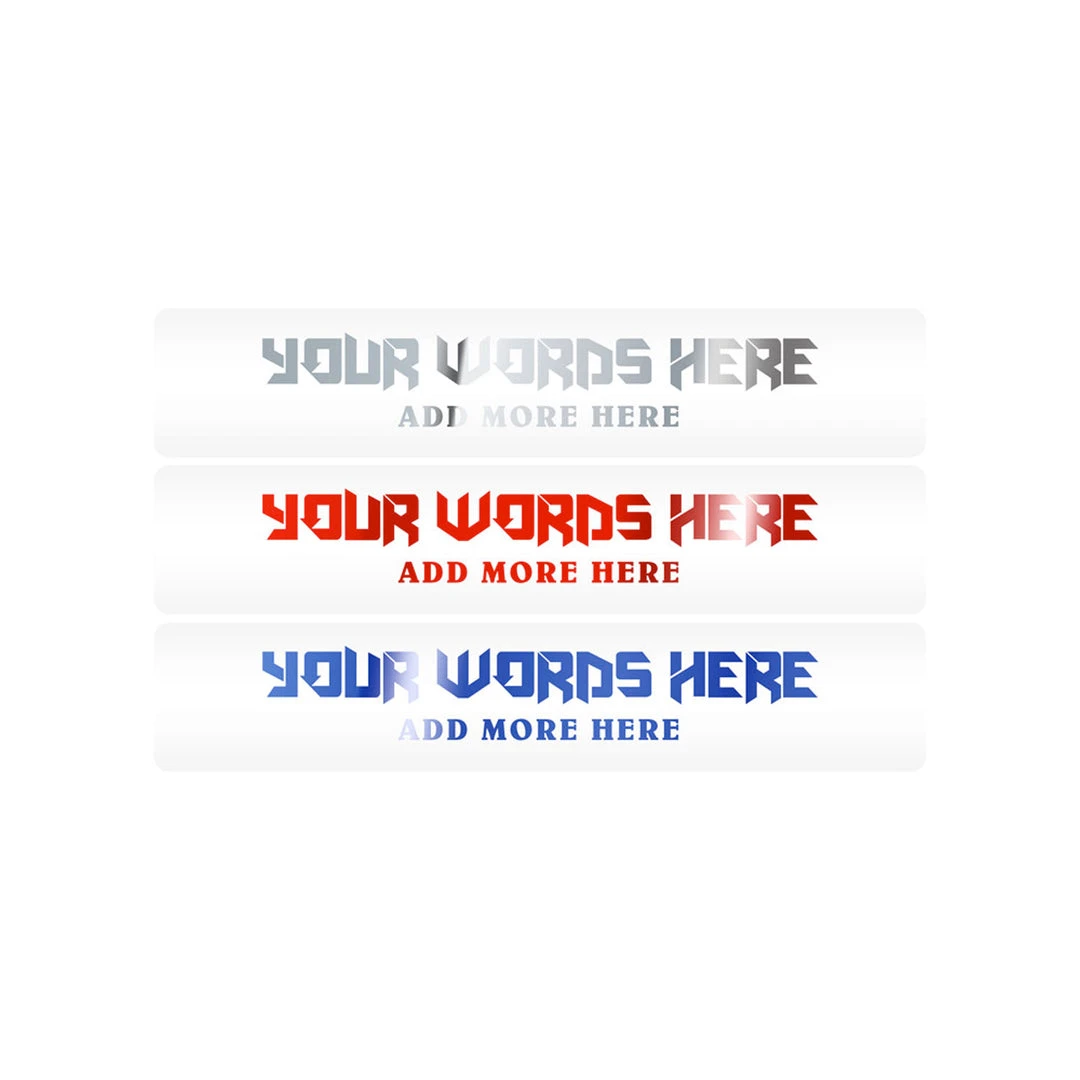 Mud Hole Supplies Customizable Designer Rod Decals - Sharp 5 Mud Hole Supplies Customizable Designer Rod Decals - Sharp