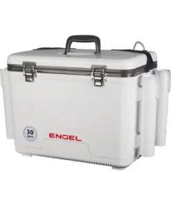 Engel USA Gear Engel 30QT Live Bait Dry Box/Cooler W/ Rod Holders