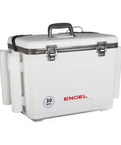 Engel USA Gear Engel 30QT Live Bait Dry Box/Cooler W/ Rod Holders