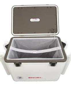 Engel USA Gear Engel 30QT Live Bait Dry Box/Cooler W/ Rod Holders