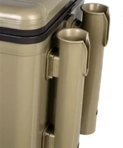 Engel USA Engel 19 Qt. Cooler/Dry Box With Rod Holders - Tan