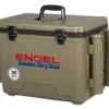 Engel USA Engel 30 Qt. Cooler/Dry Box With Rod Holders - Tan Gear 1 Engel USA Engel 30 Qt. Cooler/Dry Box With Rod Holders - Tan Gear