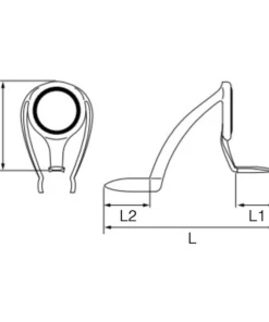 Fuji RB Trolling & Surf Guide Components