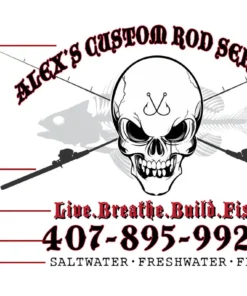 Mud Hole Custom Hoodie: Skull With Crossing Rods