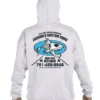Mud Hole Custom Hoodie: Fish Skeleton
