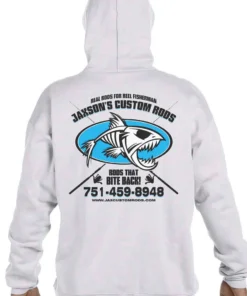 Mud Hole Custom Hoodie: Fish Skeleton