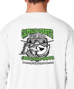 Mud Hole Custom Long-Sleeve Mesh Performance Tee: Green Bones Gear