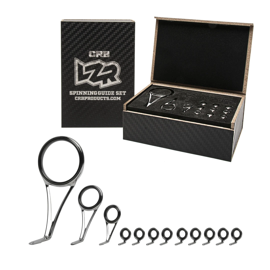 CRB Components LZR Light-Duty Spinning Rod Guide Kits 7 CRB Components LZR Light-Duty Spinning Rod Guide Kits