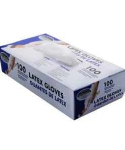 Flex Coat Supplies Latex Gloves - Box Of 100