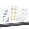 CRB Numeric Rod Decals - Peel & Stick Numbers