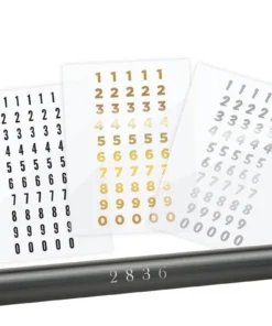 CRB Numeric Rod Decals - Peel & Stick Numbers