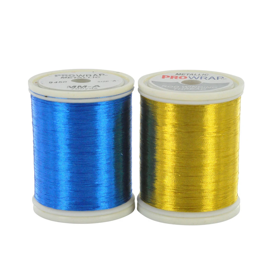 ProWrap Metallic Rod Winding Thread - Size D (1 Oz) Supplies 3 ProWrap Metallic Rod Winding Thread - Size D (1 Oz) Supplies