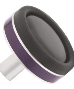 CRB Rubber Butt Cap With Designer Aluminum Trim Components