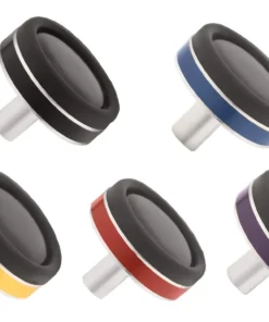 CRB Rubber Butt Cap With Designer Aluminum Trim Components