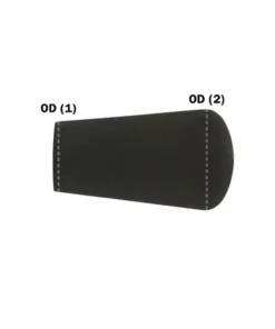 CRB Straight Tapered Split Grip Fighting Butt With Round End Components