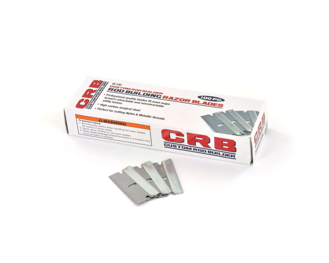 CRB Cutting Tools Single Edge Razor Blades - Box Of 100 3 CRB Cutting Tools Single Edge Razor Blades - Box Of 100
