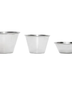 CRB Stainless Steel Mixing Cups - SSMX Supplies