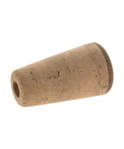 CRB Components Straight Tapered Cork Split-Grip Fighting Butt, Round End