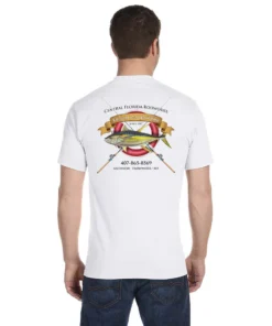 Mud Hole Custom T-Shirt: Life Ring With Crossing Rods Gear 28 Mud Hole Custom T-Shirt: Life Ring With Crossing Rods Gear
