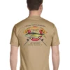 Mud Hole Custom T-Shirt: Life Ring With Crossing Rods Gear 1 Mud Hole Custom T-Shirt: Life Ring With Crossing Rods Gear