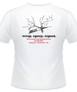 Mud Hole Custom T-Shirt: Wrap, Epoxy, Repeat