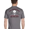 Mud Hole Custom T-Shirt: Skull With Crossing Rods Gear