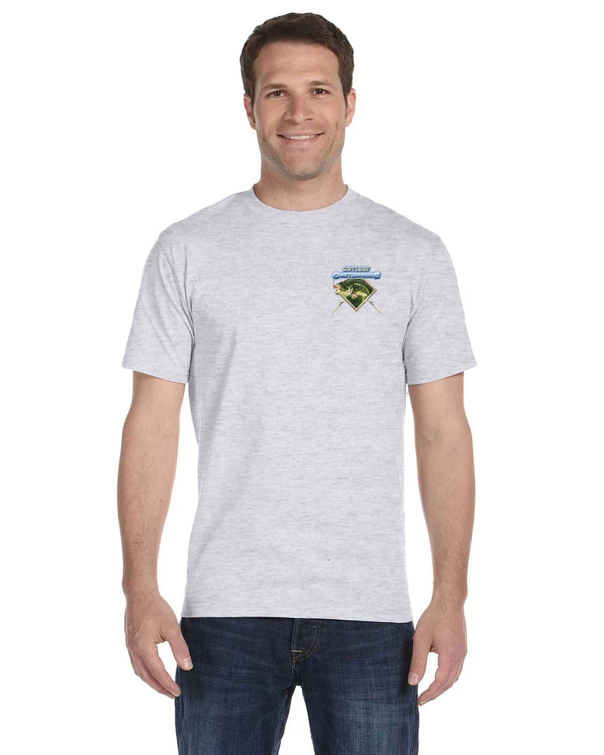 Mud Hole Custom T-Shirt: Largemouth Bass Chasing Lure 15 Mud Hole Custom T-Shirt: Largemouth Bass Chasing Lure