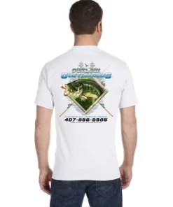 Mud Hole Custom T-Shirt: Largemouth Bass Chasing Lure 18 Mud Hole Custom T-Shirt: Largemouth Bass Chasing Lure
