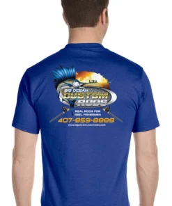 Mud Hole Gear Custom T-Shirt: Jumping Marlin