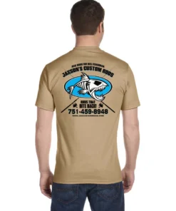 Mud Hole Custom T-Shirt: Fish Skeleton Gear 24 Mud Hole Custom T-Shirt: Fish Skeleton Gear