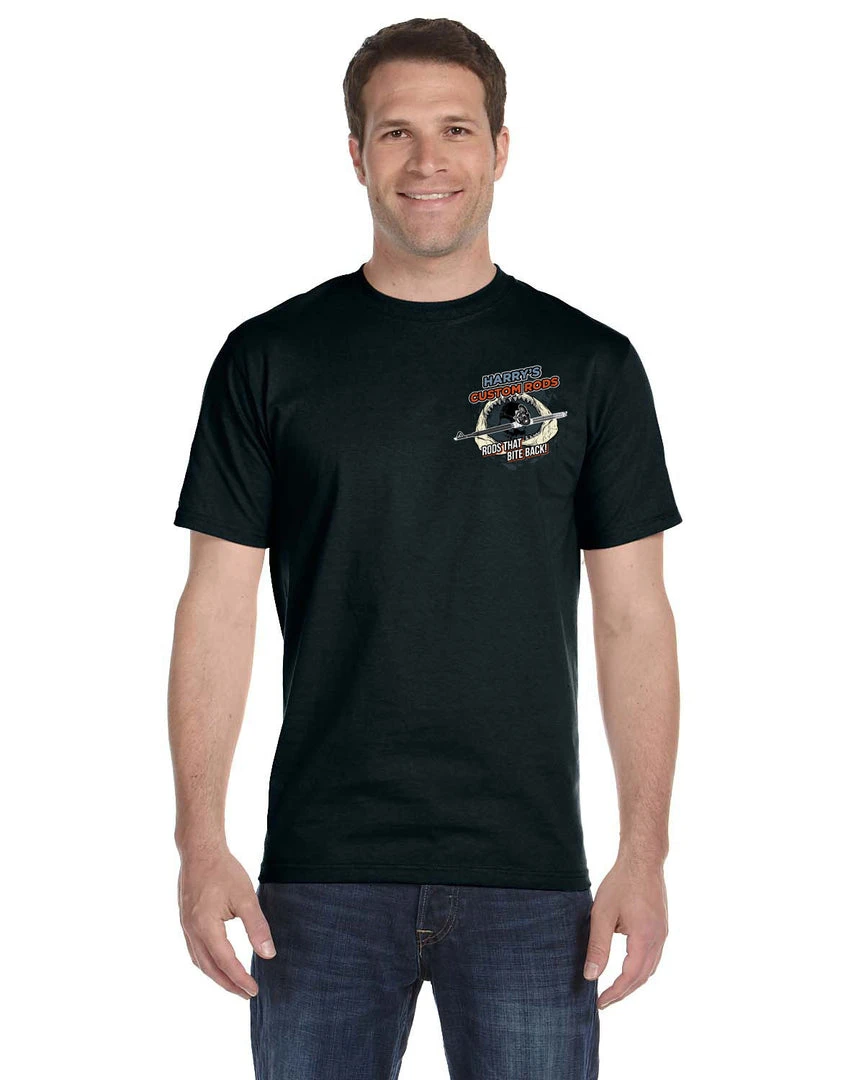 Mud Hole Gear Custom T-Shirt: Shark Jaws 7 Mud Hole Gear Custom T-Shirt: Shark Jaws