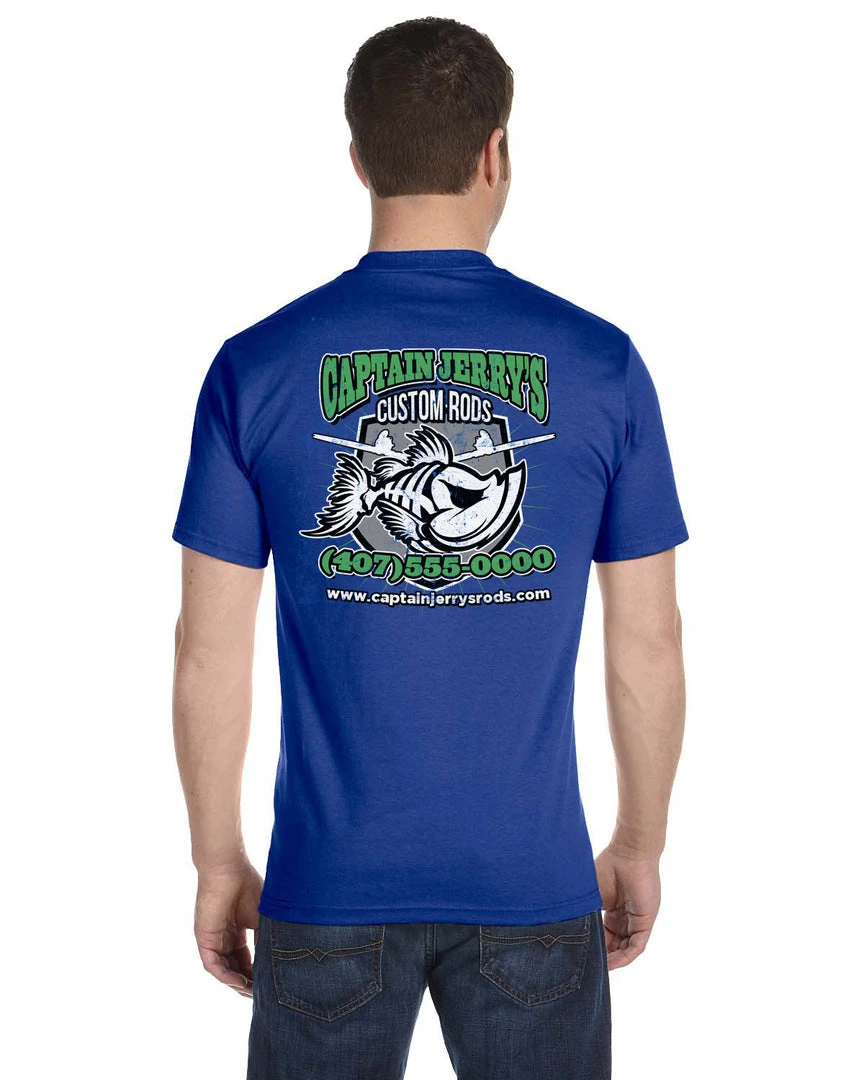 Mud Hole Custom T-Shirt: Green Bones 6 Mud Hole Custom T-Shirt: Green Bones