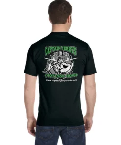 Mud Hole Custom T-Shirt: Green Bones 18 Mud Hole Custom T-Shirt: Green Bones