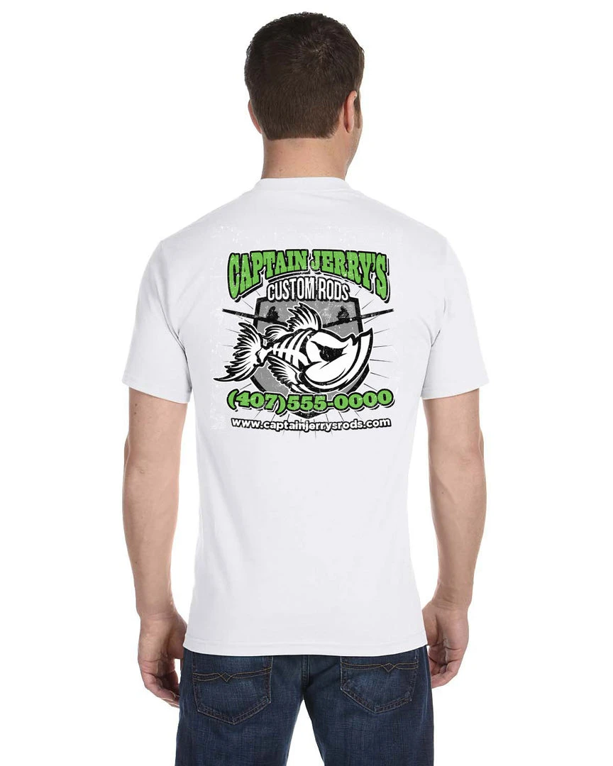 Mud Hole Custom T-Shirt: Green Bones 10 Mud Hole Custom T-Shirt: Green Bones