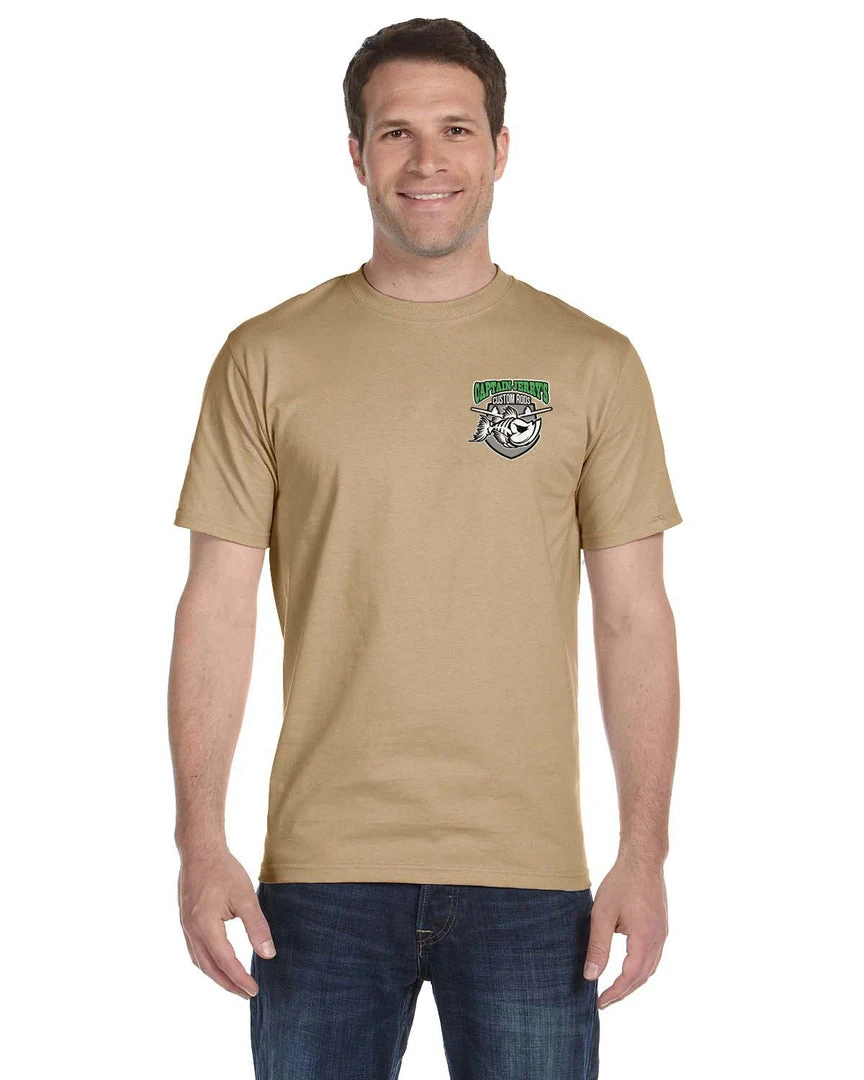 Mud Hole Custom T-Shirt: Green Bones 12 Mud Hole Custom T-Shirt: Green Bones